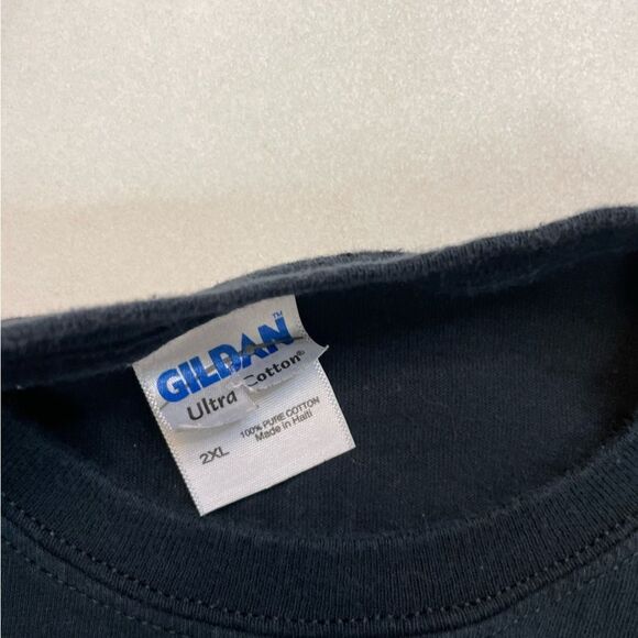 City Scrap Metal Graphic T-shirt Men XXL Black Short Sleeve - Picture 4 of 5